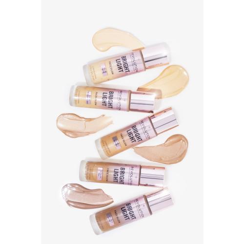 Produktbild Makeup Revolution Bright Light Face Glow Brightening Skin Tint Radiant Finish Lustre Medium (Lustre Medium Light)