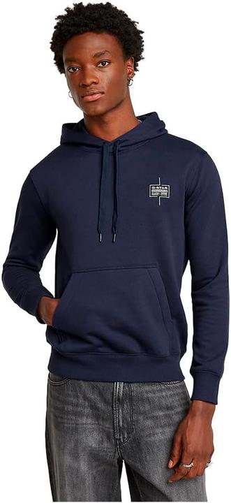 Produktbild G-Star Maglione con Cappuccio a Maniche Lunghe Regolare Logo (M)