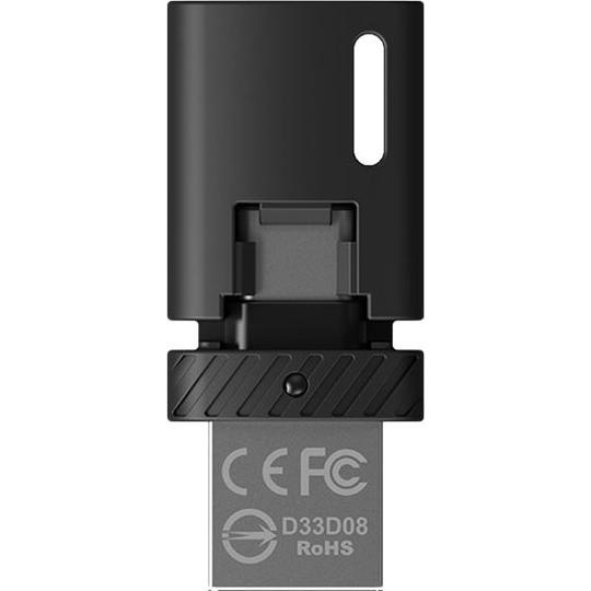 Thumbnail - Team Group TEAMGROUP memory USB M211 32GB USB 3.2 Black (32 GB, USB-C, USB 3.2), USB Stick, Schwarz