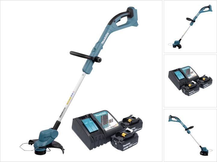 Actual product image Makita DUR 193 RF2 Akku Rasentrimmer 18 V 260 mm + 2x Akku 3,0 Ah + LadegerÃ¤t (Trim line)