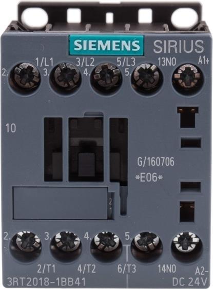 Produktbild Siemens Schütz 7,5kW 24Vdc Größe 00