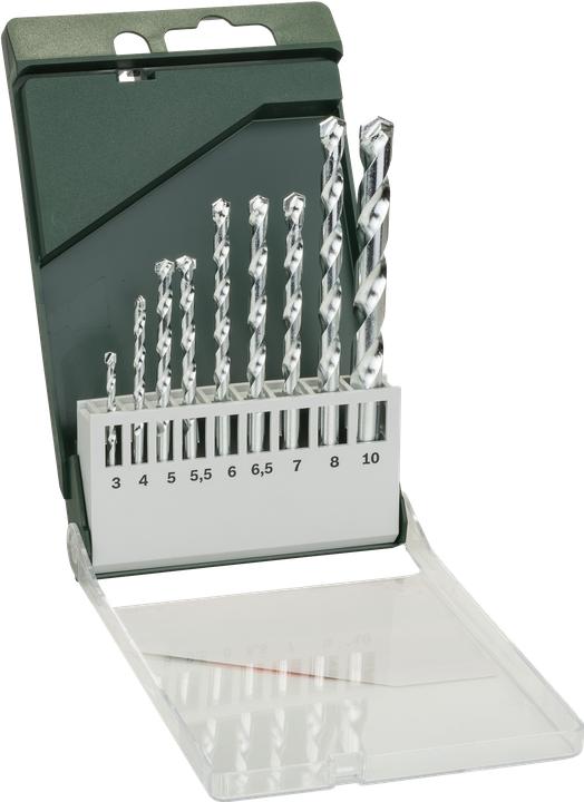 Actual product image Bosch Zubehör 9pcs. masonry drill bit set (10 millimetres)