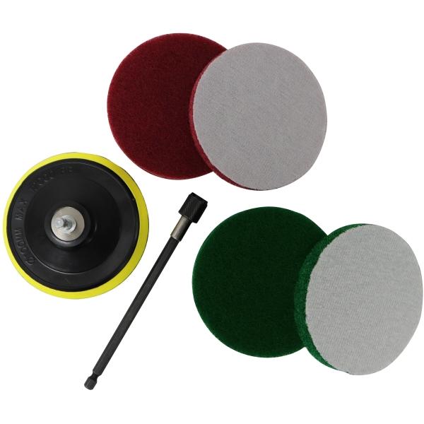 Work>it, Chiave a bussola, power scrubs sliberondeller til boremaskine Ø100 mm