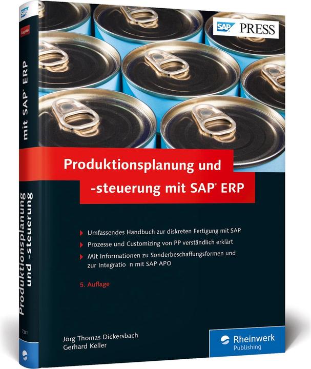 Actual product image Produktionsplanung und -steuerung mit SAP ERP (German, Gerhard Keller, 2014)