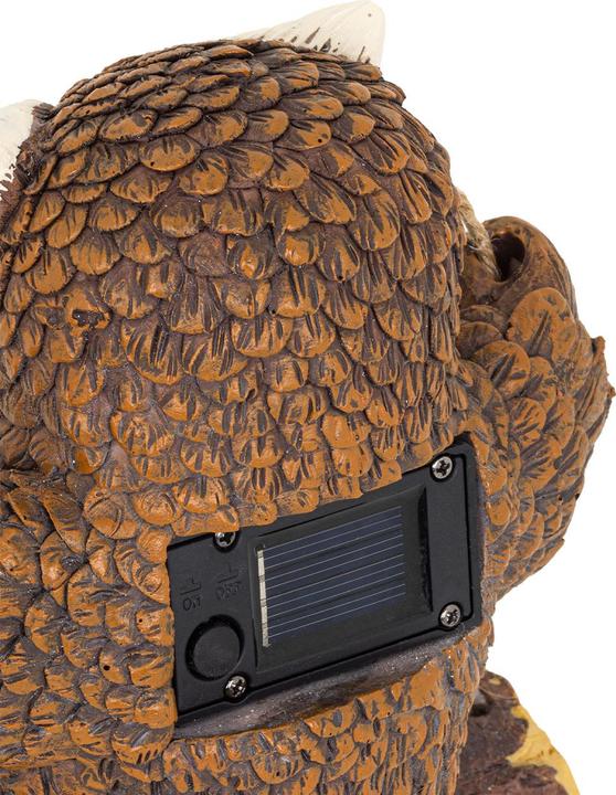 Immagine prodotto HI 2er-Set LED Solar Gartenleuchte Eule auf Schaukel