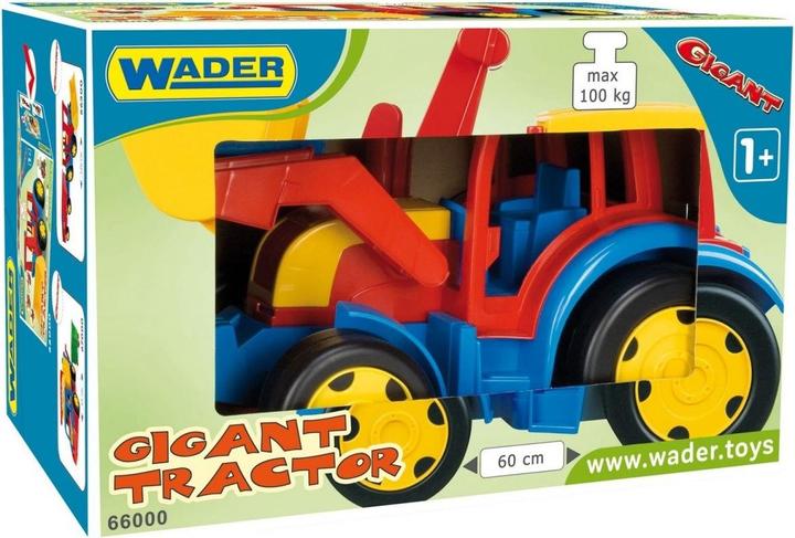 Actual product image Wader Seated tractor with front shovel