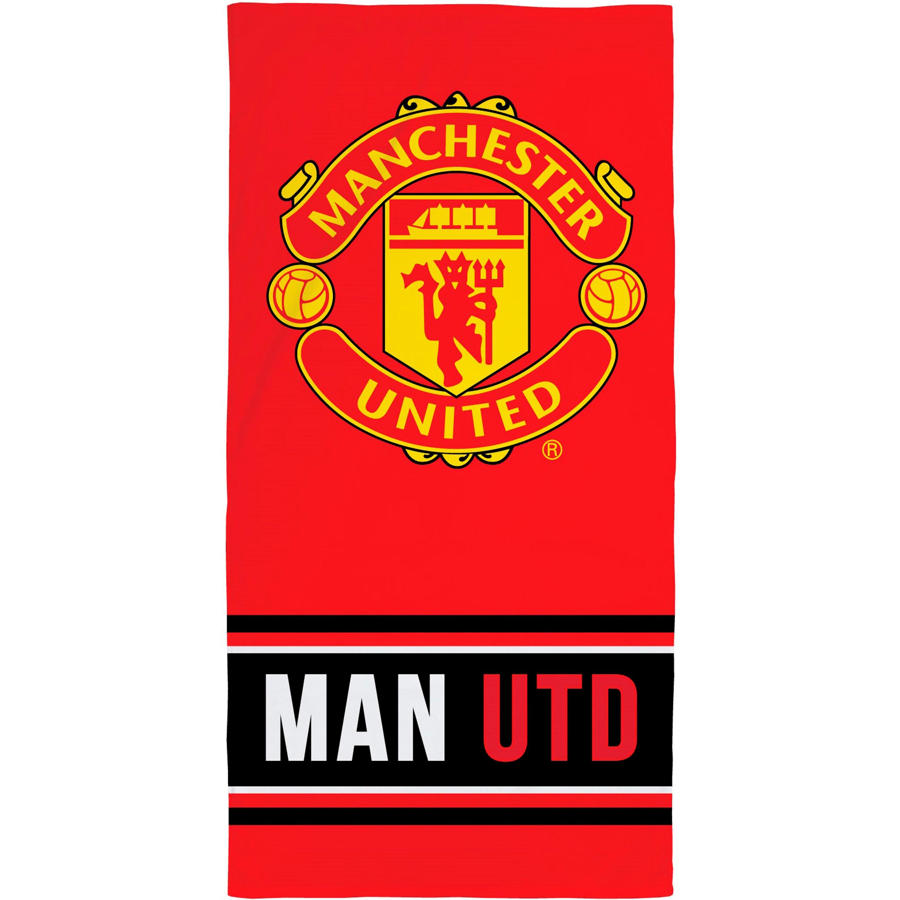 BrandMac, Telo da mare, Manchester United cotton beah towel (75 x 150 cm)