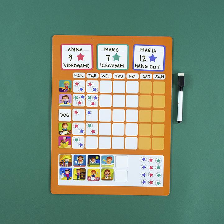 Actual product image Jumbo I learn reward board (German)