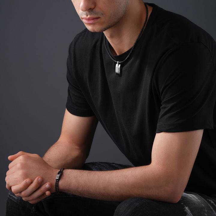 Immagine prodotto Police Collana Gripcord (Acciaio inossidabile, Cuoio)