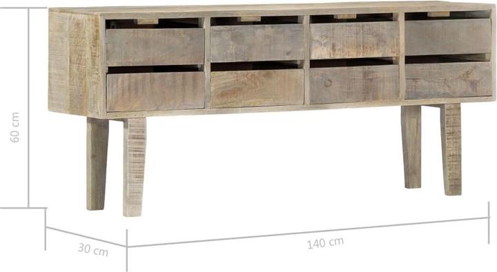 Produktbild vidaXL Sideboard (140 x 30 x 60 cm)