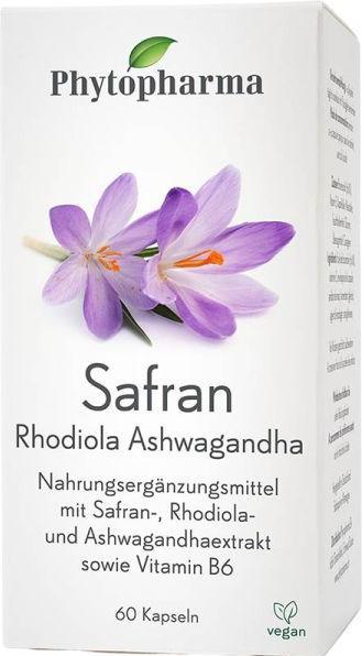 Actual product image Phytopharma Safran Kapsel (60 Piece, Capsules, 60 g)