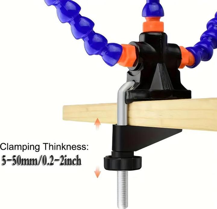 Produktbild OEM Löthalter dritte Hände helfen mit 3 Armen (Dritte Hand)