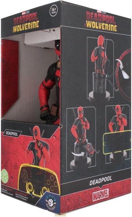 Produktbild Exquisite Gaming Cable Guys R.E.S.T - Marvel - Deadpool Support pour Téléphone et Manette (PS5)