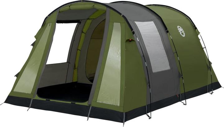 Coleman Cook 4 Tunneltent - Familietent - 4-Persoons - Groen (Tunnelzelt, 13.70 kg, 4 Personen)