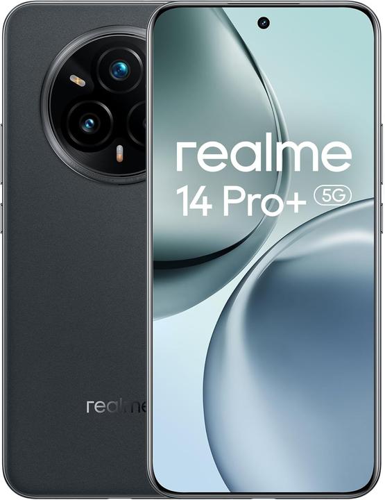 Produktbild realme 14 Pro+ (256 GB, Suede Grey, 6.83", Dual SIM, 5G)