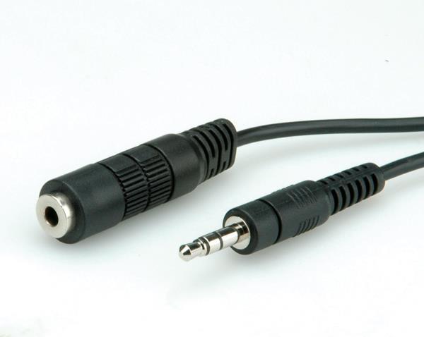 Actual product image Roline Stereo jack extension (3 m, 3.5mm jack (AUX))