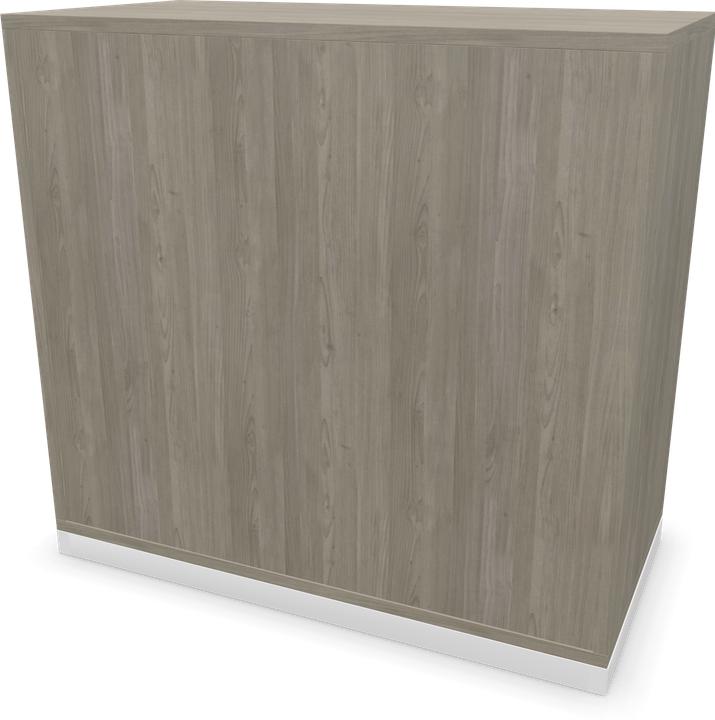 Actual product image Narbutas Choice hinged door cabinet (80 x 40 x 76 cm)