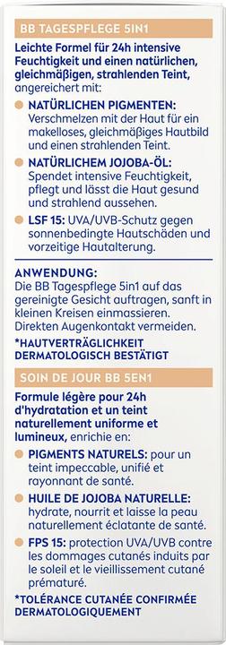 Produktbild NIVEA BB Tagesplfege 5in1 Hell LSF 15 (Beige, Light, 50 ml)