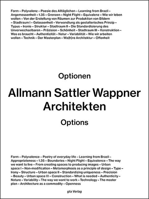 Nährwerte und Zutaten Allmann Sattler Wappner Architekten (Deutsch, Englisch, 2014)