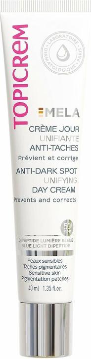 Actual product image Topicrem Mela Anti-Dark Spot Unifying Day Cream ujednolicający krem przeciw plamom na dzień SPF50+ (40 ml, Day cream, SPF 50)