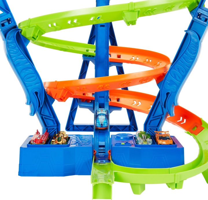 Actual product image Hot Wheels Crash spiral