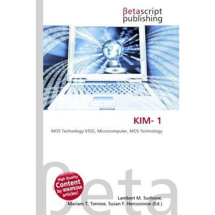 KIM- 1, Fachbücher von Susan F. Henssonow, Lambert M. Surhone, Mariam T. Tennoe