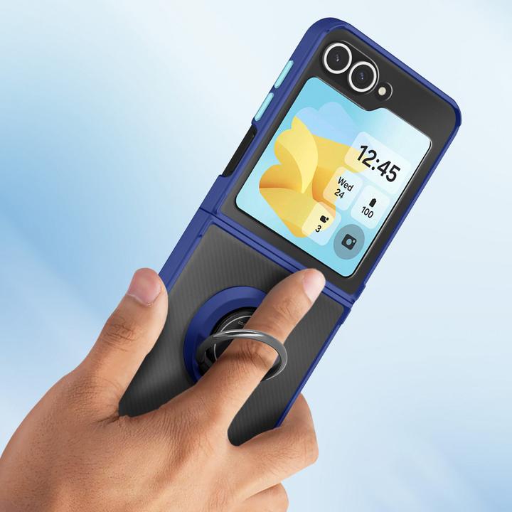 Actual product image Avizar Ring case for Galaxy Z Flip 6 Integrated support (Samsung Galaxy Z Flip6)