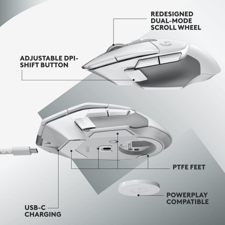 Actual product image Logitech G G502 X Lightspeed (Wireless)