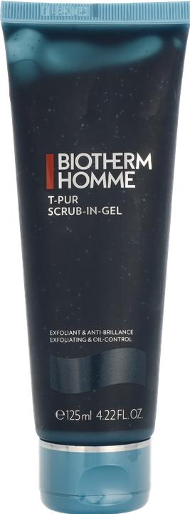 Produktbild Biotherm Homme - T-Pur Anti-Oil & Shine Scrub-In-Gel (Reinigungspeeling, 125 ml)