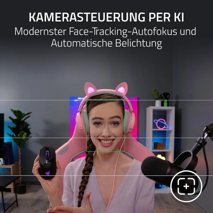 Produktbild Razer Ultra 4K Webcam mit UHDR, AI-Autofokus und Lichtsensor für Content-Erstellung und Streaming (8.85 Mpx)