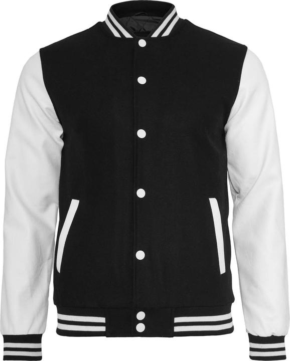 Actual product image Urban Classics Mens Oldschool Varsity Jacket (S)