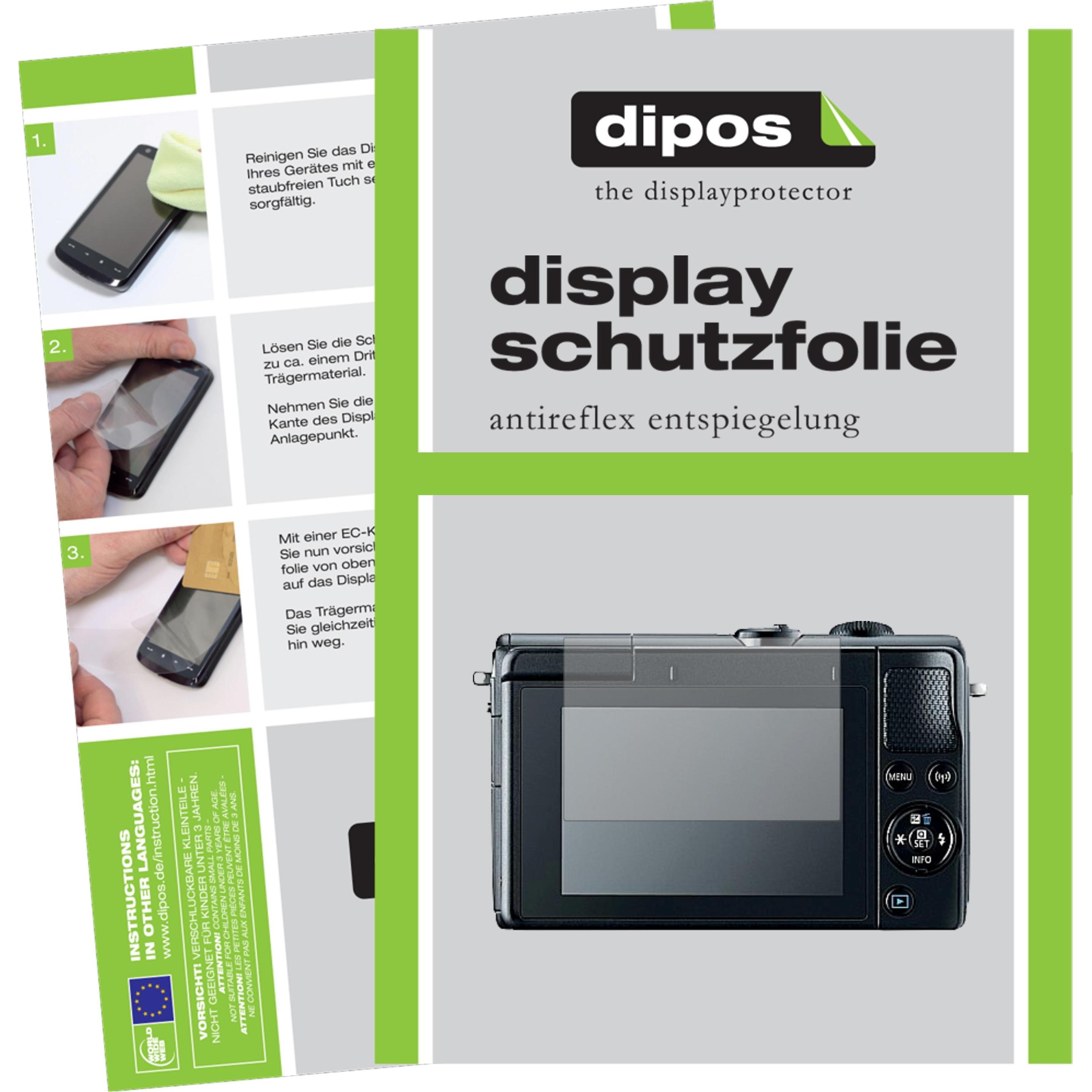Thumbnail - Dipos Displayschutzfolie Antireflex (Displayschutz, EOS M100), Kameraschutz, Transparent