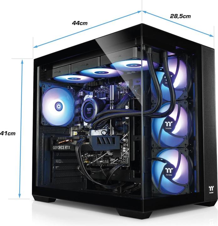 Produktbild Kiebel Hydra Ultra (Intel Core Ultra 7 265KF, 64 GB, Radeon RX 9070 XT)