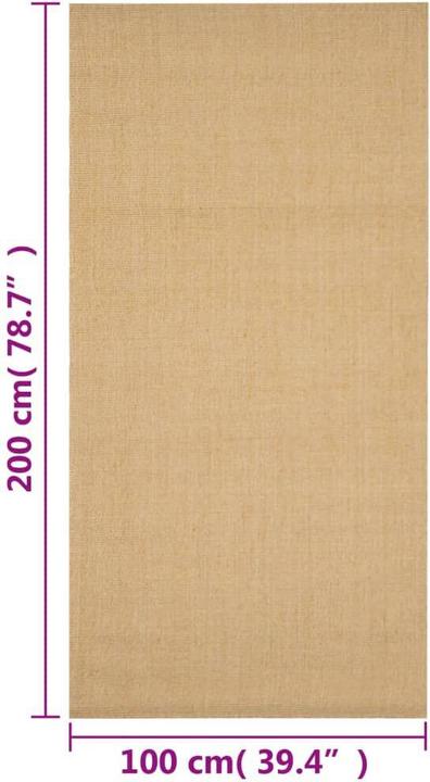 Produktbild vidaXL Teppich (100 x 200 cm)