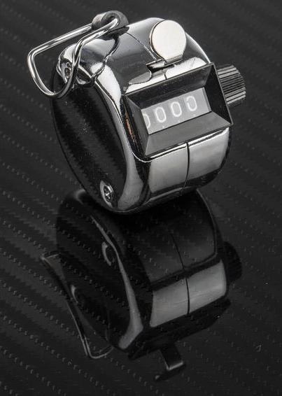 RS PRO Compteur croissant Mécanique 4 chiffres, impulsion