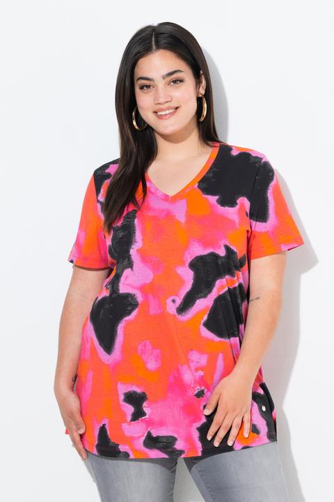 Produktbild Angel of Style T-Shirt, bequeme Passform, Batikoptik (50)