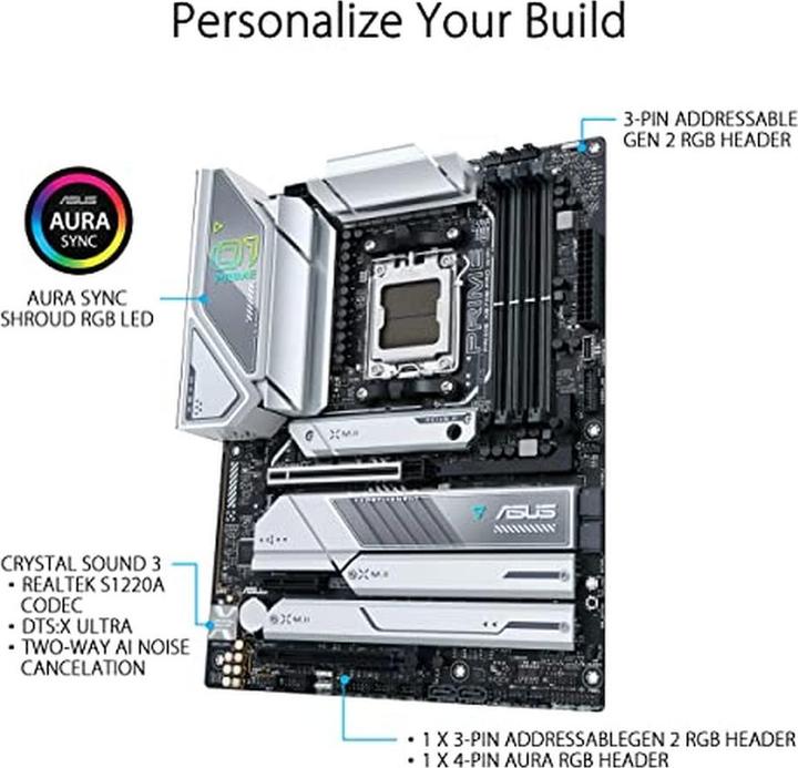 Immagine prodotto ASUS PRIME X670E-PRO WIFI (AM5, AMD X670E, ATX)