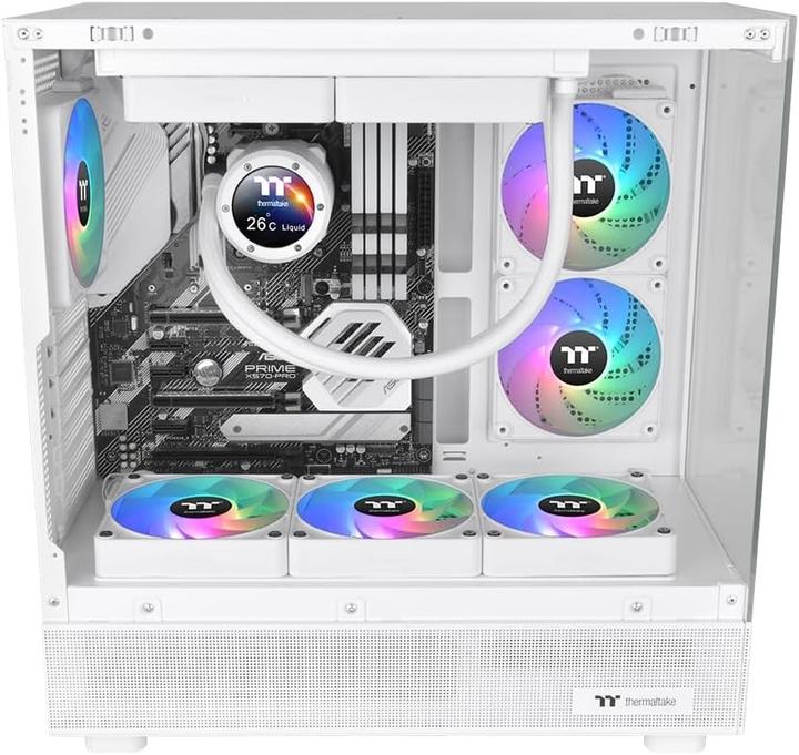 Image du produit Thermaltake TT CT120 EX Rev ARGB Sync PC Cooling Fan 3 Pack Blanc (120 mm, 3 x)