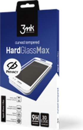 Immagine prodotto 3MK HardGlass Max Privacy ekrano apsauga, Apple, iPhone XS, grūdintas stiklas, skaidrus/Juodas (1 pz., Apple iPhone XS)