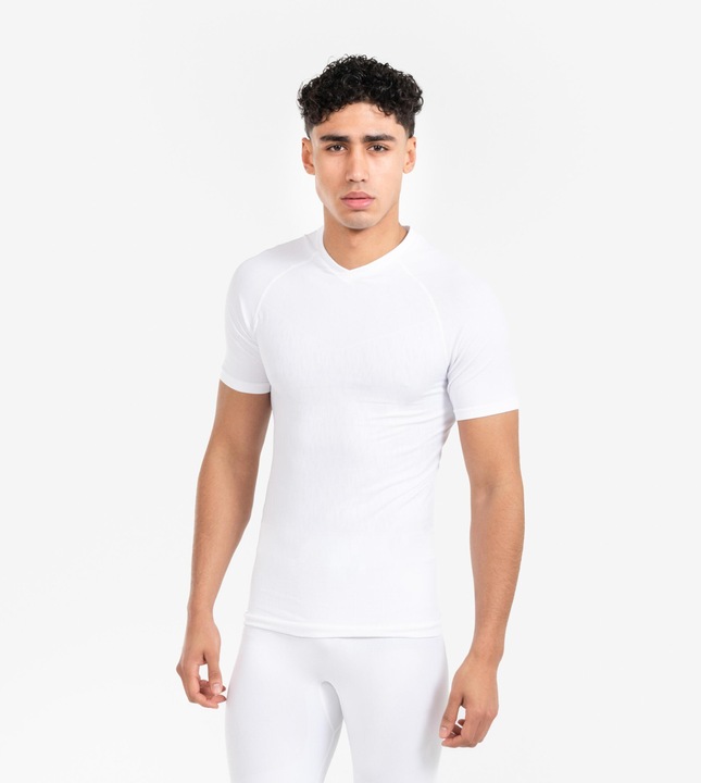 Kipsta Ladies/men's football functional shirt short sleeve - Keepdry white