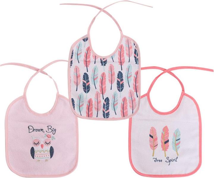 Actual product image Baby Care set 3 bavoirs bébé