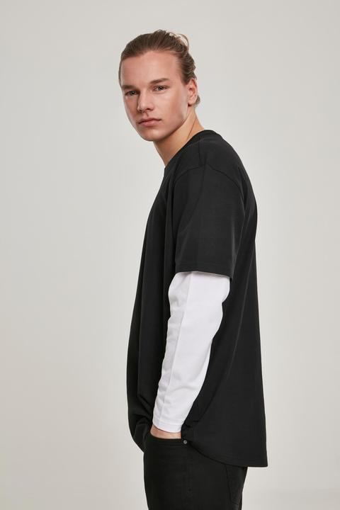 Produktbild Urban Classics Oversized Shaped Double Layer LS Tee (XXL)