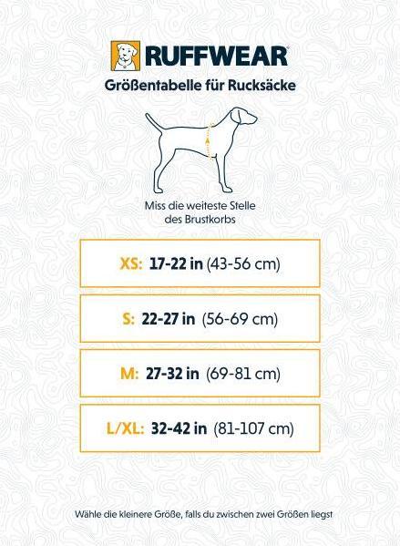 Produktbild Ruffwear Palisades Pack (S, Hund)