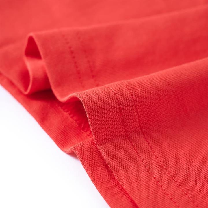 Immagine prodotto VidaXL Maglietta da bambino rosso 116,Materiale: 100 % cotone,Colore (116)