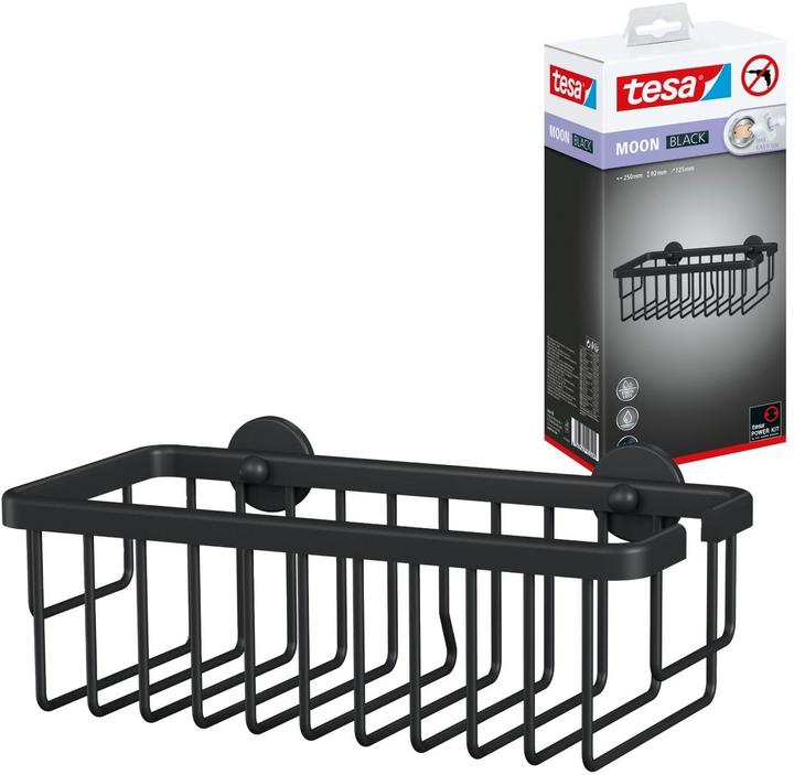 Productafbeelding tesa MOON ZWART Douchebak