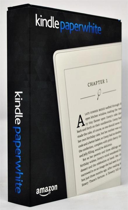 Actual product image Amazon Kindle Paperwhite (2015) - Special Offers (6", 4 GB, Black)