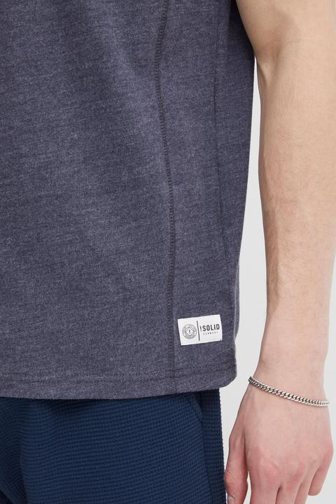 Immagine prodotto Solid Dorian T-Shirt A Maniche Corte Maglietta Da Uomo Con Collo Grandad (S)