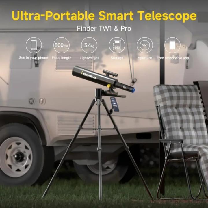 Produktbild Teleskop cyfrowy BeaverLAB DDL-TW1 Professional Wi-Fi 4K