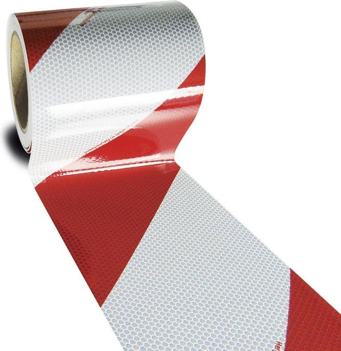 Image du produit Moravia Film de signalisation FLEX DIN 30710 rouge-blanc réfléchissant R2 (282 mm)