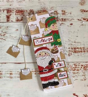 Image du produit Craft Buddy Crystal Art A6 Stamp "Santa's Little Helper" (le petit assistant du Père Noël)